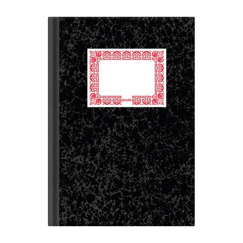 Libro cartoné de contabilidad cuadrícula Folio natural Dohe