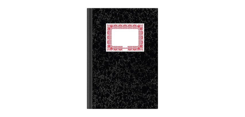 Libro cartoné de contabilidad cuadrícula Folio natural Dohe