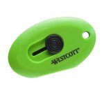 Cutter de escritorio con cuchilla cerámica retráctil