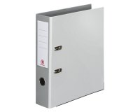Plasticized lever-arch organizer - back 7,2 cm - grey