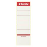 Package of 10 white labels for organizer, back 7,5 cm
