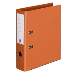 Archivador de palanca forrado en polipropileno Bruneau A4 lomo 5 cm naranja