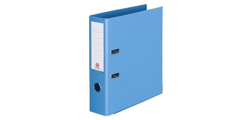 Classeur à levier cartonné Bruneau A4 - Dos 7,2 cm couleurs mode assorties