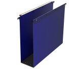 Dossier suspendu plastique bouton pression L'Oblique AZ fond 8 cm pour tiroir