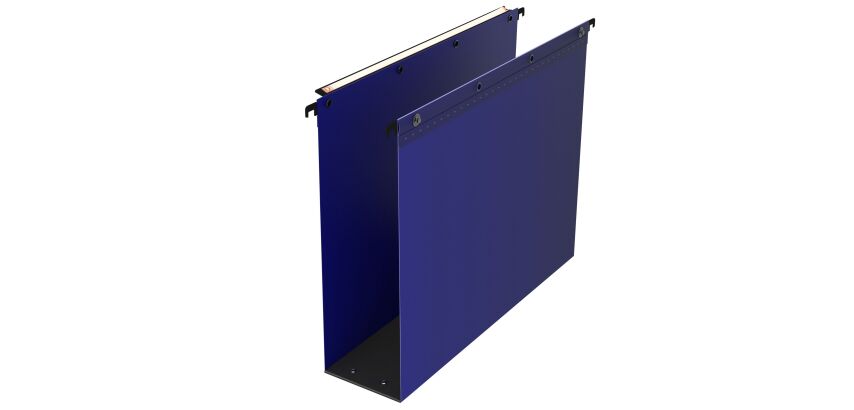 Hängemappen für Schubladen 33 cm PP Ultimate Elba VH Boden 80 mm - Blau