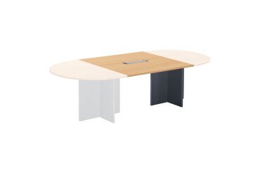 Extension pour table modulable avec Top Access intégré pieds croix Excellens