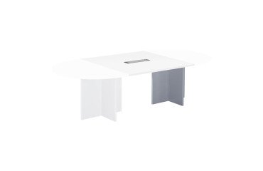 Extension pour table modulable avec Top Access intégré pieds croix Excellens