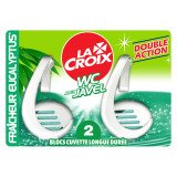 Bloc WC La Croix javel eucalyptus - Boîte de 2