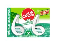 Bloc WC La Croix javel eucalyptus - Boîte de 2