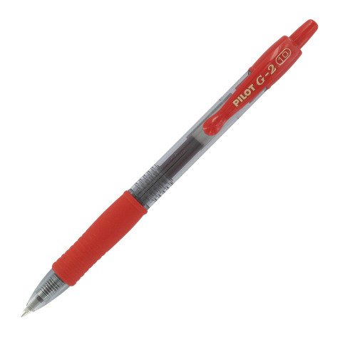Stylo bille Pilot G2 rétractable 1 mm