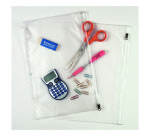 Pochettes transparentes perforées fourre-tout Oxford A4 - PVC 20/100e - Sachet de 10