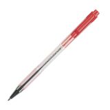 Balpen Pilot BPS-Matic inklikbaar punt 0,7 mm fijn schrijven rood