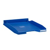 Letter tray slim size Exacompta blue