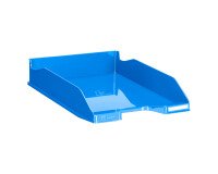 Corbeille à courrier Exacompta combo 2 Iderama bleu glacé