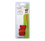 Recambio de 2 almohadillas Trodat Printy Rojo 6/56