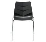 Chaise KLASS - pieds métal chromé