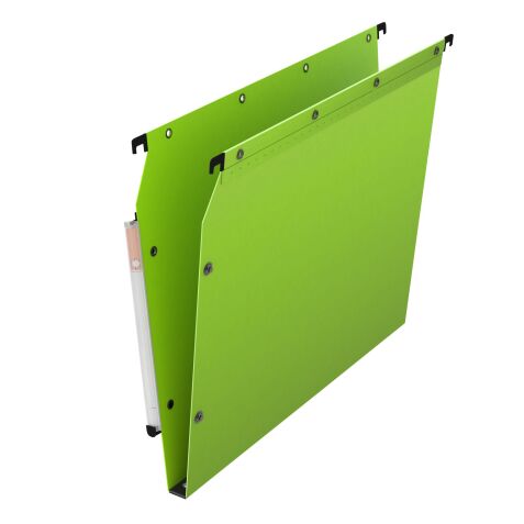 Dossier suspendu plastique pression L'Oblique AZ - fond 15mm pour armoire