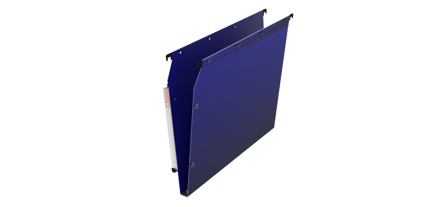 Dossier suspendu plastique pression L'Oblique AZ - fond 15mm pour armoire