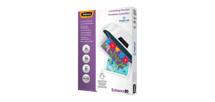 Fellowes ImageLast lamineerhoezen A4 2 x 80 µ glanzend - Doos van 100