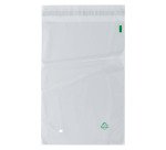 Sachet transparent à fermeture adhésive 180 x 250 mm - Carton de 1000