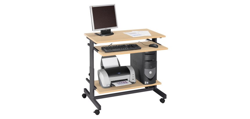 Station informatique Confort L 90 cm