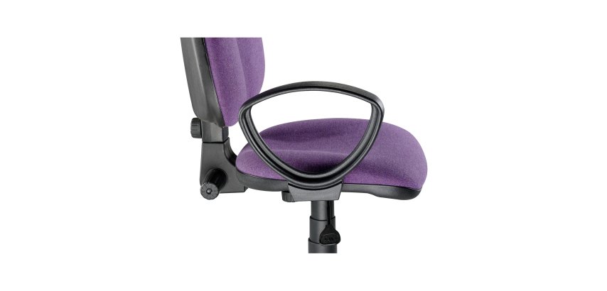 Pair of fixed armrests for Twisty chair
