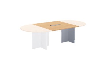 Extension pour table modulable avec Top Access intégré pieds croix Excellens