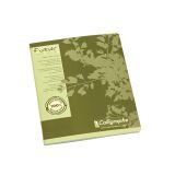 Cahier recyclé piqué Clairefontaine Forever - 17 x 22 cm - petits carreaux - 96 pages