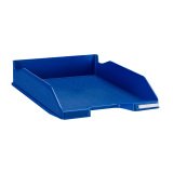 Corbeille à courrier standard Exacompta bleue