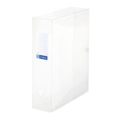 Boîte de classement plastique Viquel dos 8 cm transparent