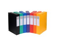 Carpeta de proyectos Cartobox Exacompta lomo 6 cm colores surtidos