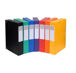 Carpeta de proyectos Cartobox Exacompta lomo 6 cm colores surtidos