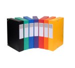 Chemise box Exacompta Cartobox dos 6 cm couleurs assorties