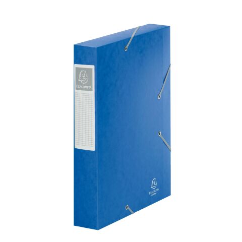 Carpeta proyectos Cartobox A4 lomo 6 cm 630 g Exacompta Azul