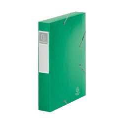 Carpeta proyectos Cartobox A4 lomo 6 cm Exacompta verde