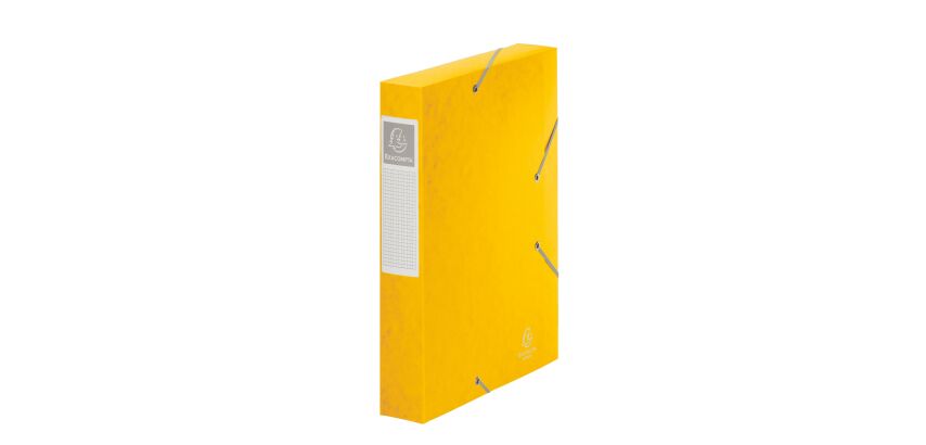 Chemise box carte Cartobox Exacompta 24 x 32 cm dos 6 cm couleur