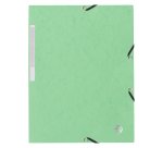 Chemise à élastique 3 rabats carte Bruneau 24 x 32 cm dos 2 cm couleur tendance