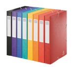 Chemise box Cartobox Exacompta 24 x 32 cm couleurs assorties dos 4 cm