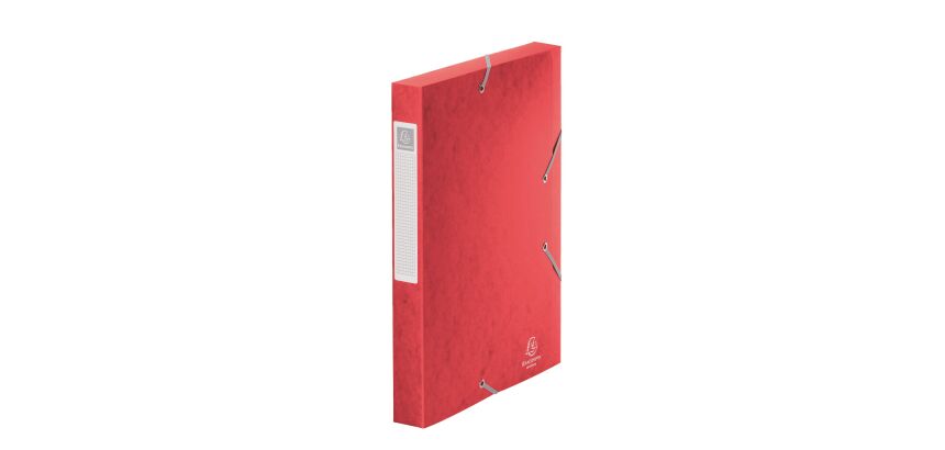 Chemise box carte Cartobox Exacompta 24 x 32 cm dos 4 cm couleur