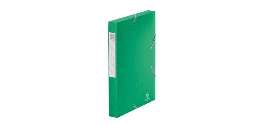 Chemise box carte Cartobox Exacompta 24 x 32 cm dos 4 cm couleur