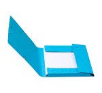 Sleeve with elastics and 3 folds 5/10th Bruneau cardboard 24 x 32 cm back 2 cm trendy