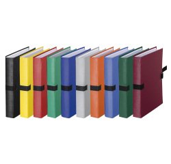 Expandable folder, polypropylene, with flap