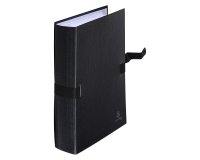 Expandable polypropylene files with folds, Cartorel, black