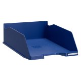 Corbeille à courrier maxi format Exacompta bleue