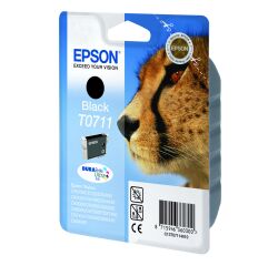 Epson T0711/ C13T07114011 cartucho original negro (245 páginas)