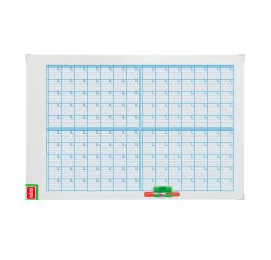 Monatlicher magnetischer Planer Nobo