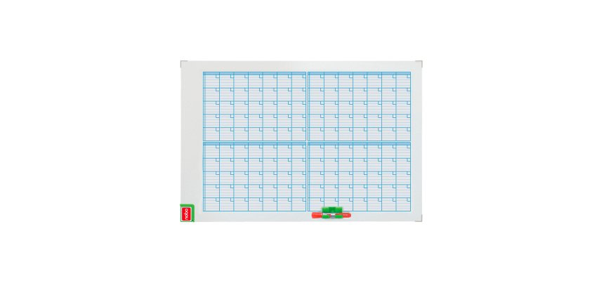 Planning perpétuel magnétique Performance - mensuel