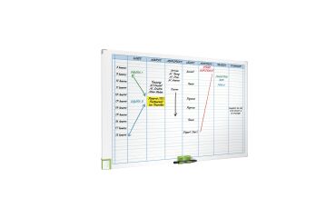 Planning magnetico semanal 7 columnas Nobo