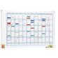 Magnetische jaarplanner 12 kolommen Nobo