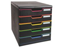 Modulo de clasificación Exacompta aplilable 5 cajones